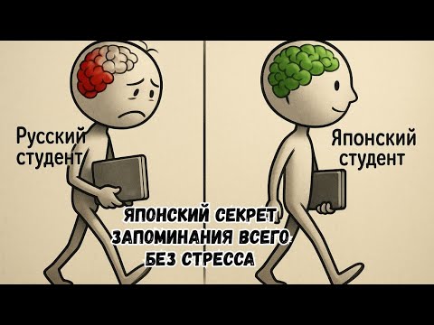 Видео: Как запоминать всё, как японские студенты (и учиться меньше)