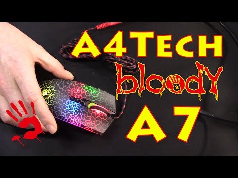 Видео: Бюджетная игровая мышь Bloody a7 Обзор и тест