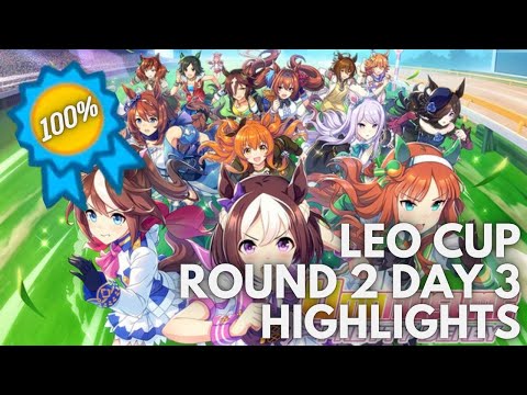 Видео: [STEAM] Umamusume: Pretty Derby [Обзор 2-го дня 3-го раунда Leo Cup]