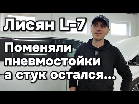 Видео: Проблема Лисян: Пневмобаллоны поменяли, а стук остался...