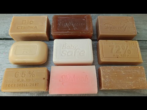 Видео: Soap Cutting🧼ASMR🔪Резка сухого мыла