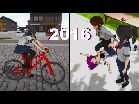 Видео: Часть1. Первое полугодие Яндере симулятора из 2016г. / Yandere Simulator