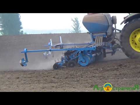 Видео: Lemken Azurit 07 мая 2018 cо всходами 13 июня 2018