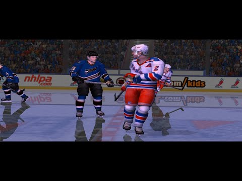 Видео: NHL 2002 | Вашингтон Кэпиталз - Нью-Йорк Рейнджерс | Игра 3 сезона | Геймплей на ПК в Full HD