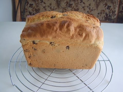 Видео: Быстрый белый хлеб с изюмом