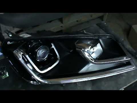 Видео: Ошибка обрыв цепи DRL led (ходового огня) VW TOUAREG NF2