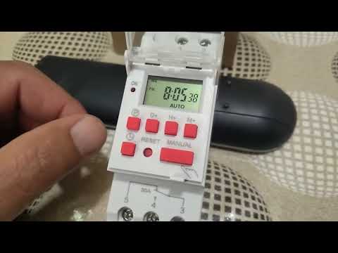 Видео: Sinotimer 7 Days Timer Switch TM919. Обзор программируемого таймера