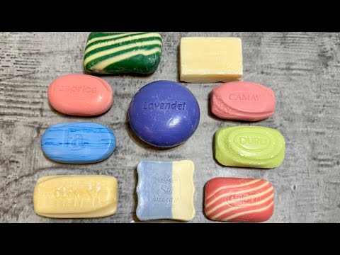 Видео: ASMR Soap / cutting dry soap / резка сухого мыла