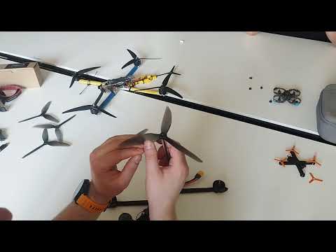 Видео: Пропеллеры на ДРОН.