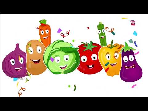 Видео: овощная песня | названия овощей для детей | Vegetables Song | Learn Vegetable