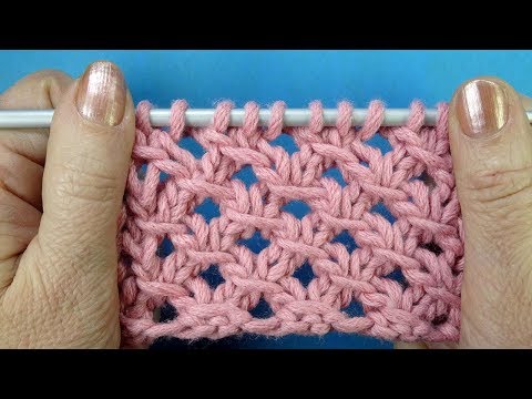 Видео: КРАСИВЫЙ И ПРОСТОЙ АЖУРНЫЙ УЗОР СПИЦАМИ ДЛЯ КОФТЫ Nice Knitted pattern   51