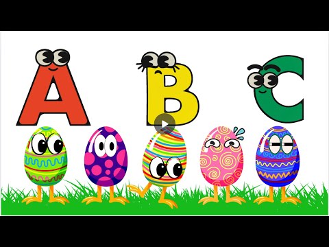 Видео: Песенка про алфавит с весёлой анимацией | Учим алфавит для малышей