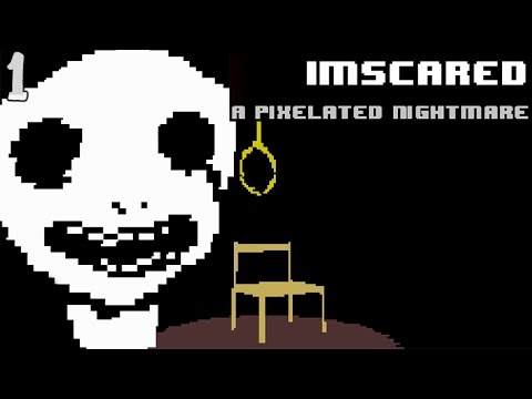 Видео: СТРАШНОЕ БЕЛОЕ ЛИЦО ► Imscared a pixelated nightmare |1|