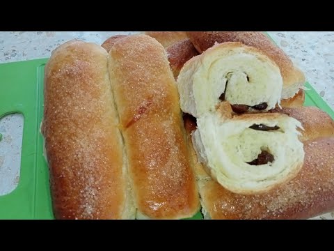 Видео: СДОБНЫЕ Булочки с изюмом.