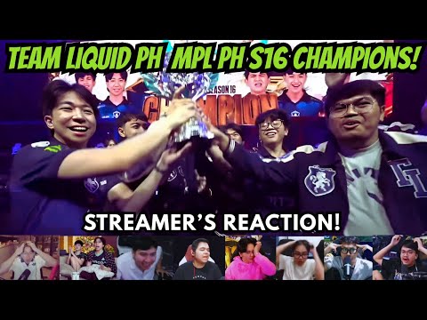 Видео: Team Liquid PH разгромила Aurora PH и выиграла чемпионат MPL PH S16! Реакция стримера!