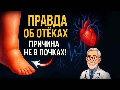 Видео: Пугающая правда об отёках — причина не в почках!
