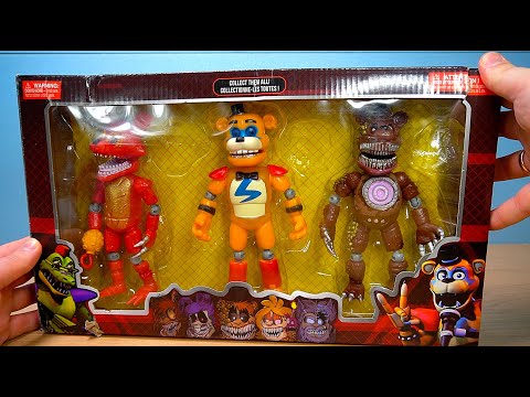 Видео: Набор с FNAF SECURITY BREACH Мишка Фредди из Фнаф Аниматроник с секретом