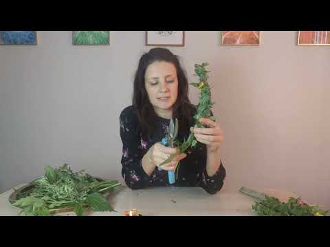 Видео: Как сделать травяные скрутки для окуривания дома. Мастер-класс