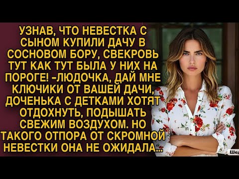 Видео: Свекровь не ожидала такого отпора от скромной невестки...