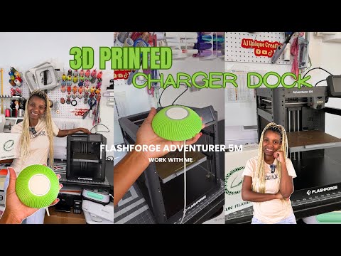 Видео: 3D-печать держателя зарядного устройства MagSafe за 3 часа! | Flashforge Adventurer 5M Стоит ли о...