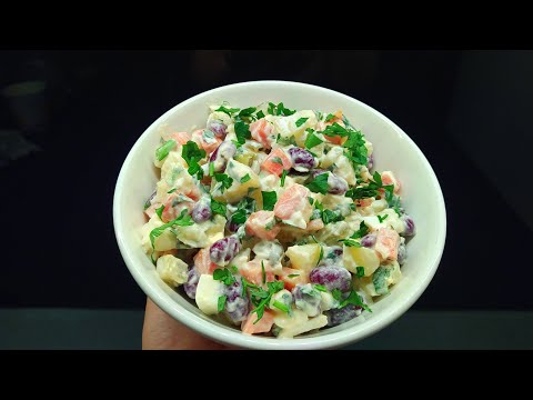 Видео: ԿԱՐՄԻՐ ԼՈԲՈՎ ՀԱՄԵՂ ԱՂՑԱՆ 👍САЛАТ С КРАСНОЙ ФАСОЛЬЮ👍. SAŁATKA Z FASOLKĄ I WARZYWAMI👍