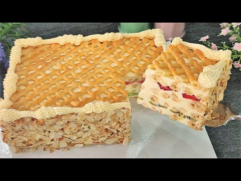 Видео: торт ТРОПИКАНКА! Знаменитый БЮДЖЕТНЫЙ Вкуснейший торт! Без сливок, желатина и сыра!