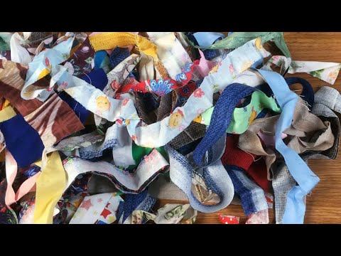 Видео: Крутая идея из кромок от ткани и ненужных полосок DIY Мастер-класс