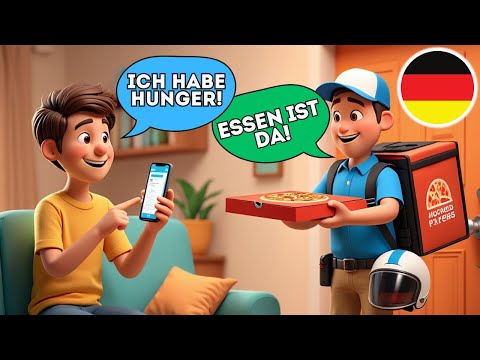 Видео: 5 простых диалогов на немецком языке (А1–А2) | Немецкий для начинающих | Заказать еду с доставкой на
