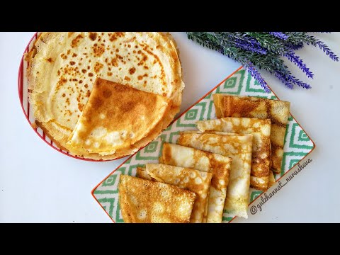 Видео: Блины, которые получаются с первого раза. Құймақ дайындау. Pancakes.