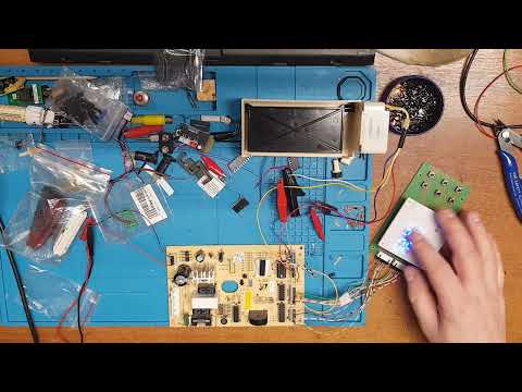 Видео: работа заслонки в холодильнике samsung rl34 в стендовых условиях