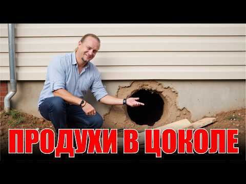 Видео: Продухи и Техподполье. Как правильно сделать?