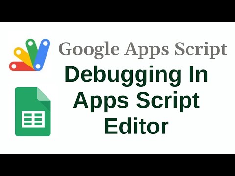 Видео: Отладка кода в редакторе Apps Script