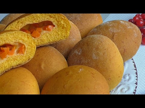 Видео: ТЫКВЕННЫЕ БУЛОЧКИ.