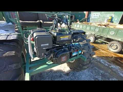 Видео: Гидравлическое управление вездехода.  Особенности конструкции и новые узлы.