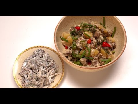 Видео: Жаркое из свинины с овощами в горшочке | Мясо. От филе до фарша