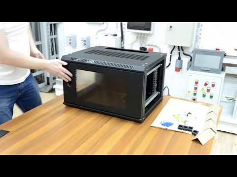 Видео: Сборка навесного телекоммуникационного шкафа 19 дюймов серии LINEA W