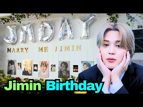 Видео: ЧИМИН, ВЫХОДИ ЗА МЕНЯ ЖЕНИТЬСЯ 😅💜 Мероприятие в кафе JIMIN Birthday Cafe в Сеуле 「📍 CAFE DAMA」