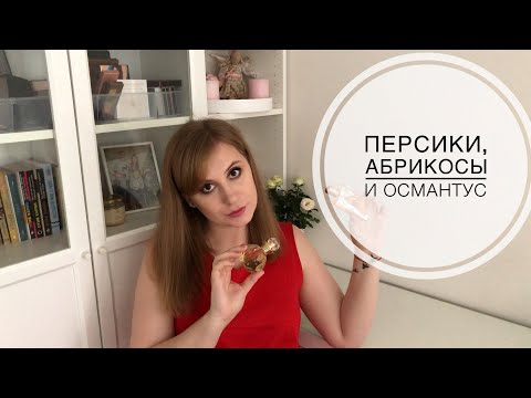Видео: Персики, абрикосы и османтус в ароматах