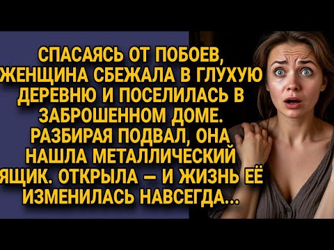 Видео: Женщина сбежала от побоев в заброшенный дом, но находка в подвале изменила всё...