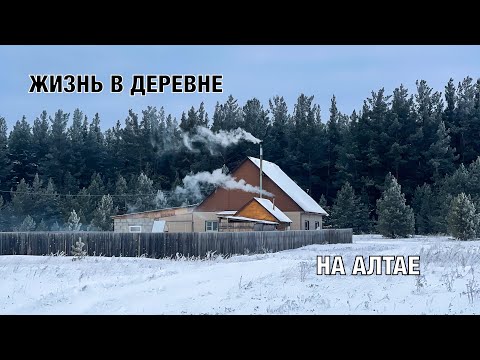 Видео: ЖИЗНЬ В ДЕРЕВНЕ НА АЛТАЕ | Как я провожу выходные | Зима в деревне