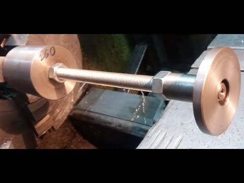 Видео: Шпиндельный осевой упор регулируемый самодельный для токарного станка