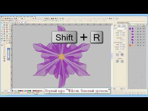 Видео: Wilcom, часть 1. Инструменты ввода стежков Input В (2) - 2006