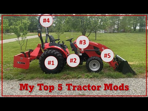 Видео: #187: 5 лучших модов и дополнений для моего компактного трактора / RK25 / TYM T25