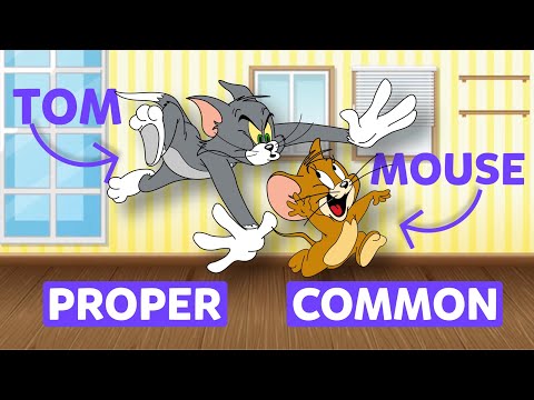 Видео: Common and Proper Nouns в английском языке для детей - Грамматика английского языка для детей