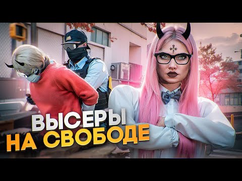 Видео: ДЕВУШКА АДВОКАТ ПРОТИВ НОНРП ГОСНИКОВ на Majestic RP / СПАСЛА ВЫСЕРОВ в GTA 5 RP