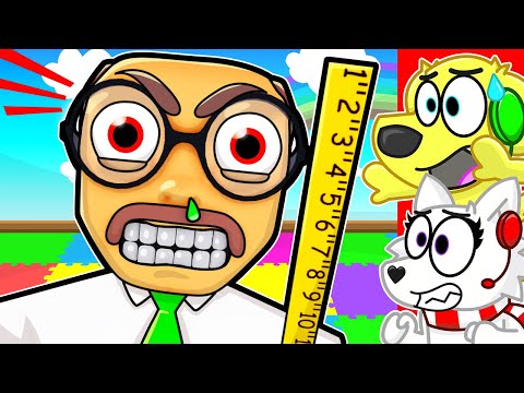 Видео: Roblox SCARY TEACHER DAYCARE Командная работа Побег