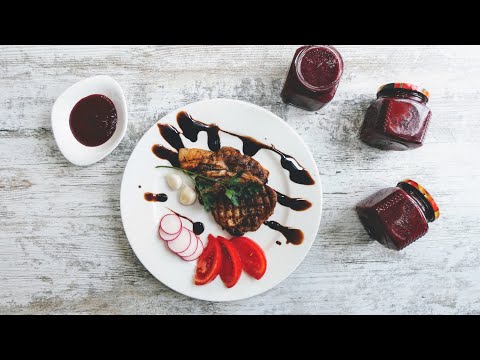 Видео: Изысканный соус из малины на зиму / Сос от малини за месо