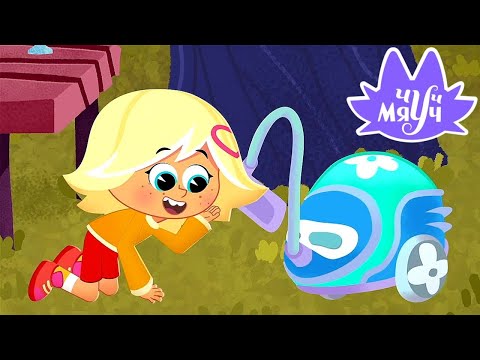 Видео: Чуч-Мяуч 🐱 Мусорный воришка 🐱 Мультфильм про котика ✨ Мультики для малышей ✨ Super Toons TV