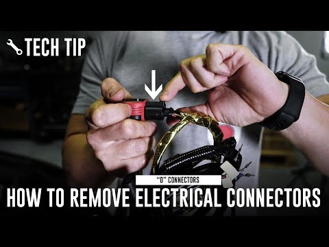 Видео: Как снять надоедливые разъёмы типа «D» на VW/Audi // USP Motorsports