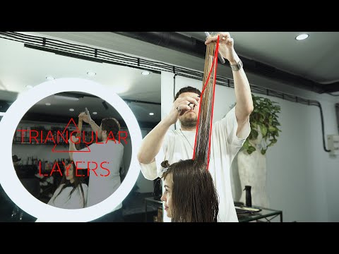 Видео: Стрижка Слоями для Длинных Волос: Слайсинг и Дисконнекция для Стилистов